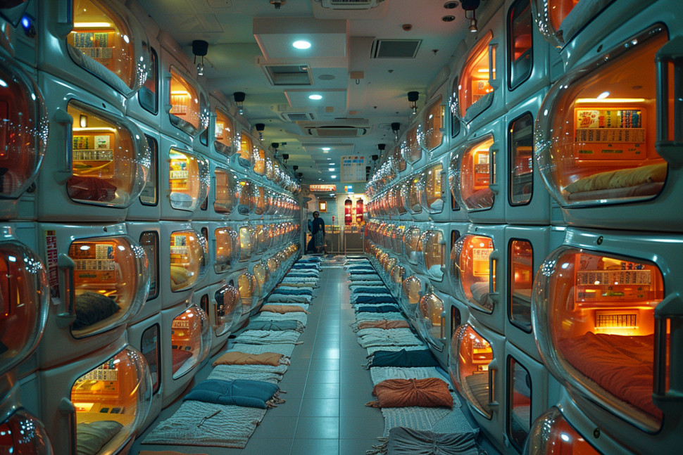 capsule hotels in Japan