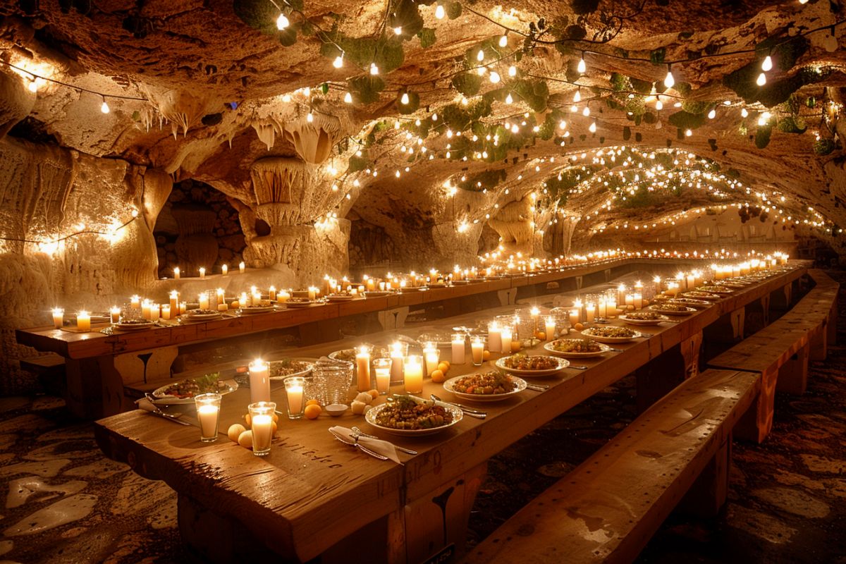 Dinner in an Ancient Croatian Wine Cave