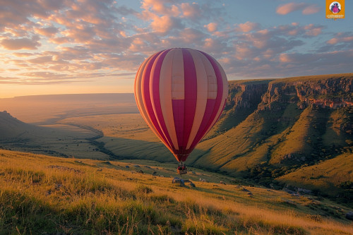 Love is in the Air: Hot Air Balloon Rides Over Africa's Stunning Landscapes